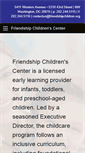 Mobile Screenshot of friendshipchildren.org