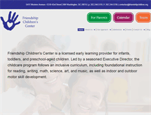 Tablet Screenshot of friendshipchildren.org